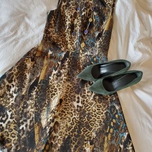 Jennifer Lopez Leopard Dress